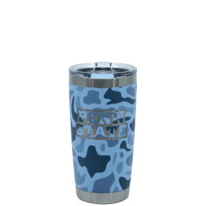 Yeti blue camo Penn State 20oz Rambler tumbler with MagSlider lid